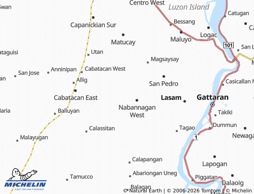 Mapa MICHELIN New Orlins - ViaMichelin
