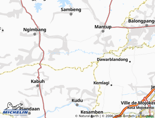 Mapa MICHELIN Pamotan - ViaMichelin