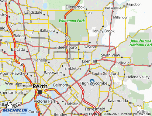Mapa MICHELIN Kiara - ViaMichelin
