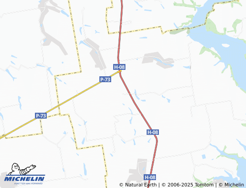 MICHELIN Nadiia map - ViaMichelin