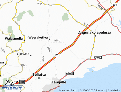 Mapa MICHELIN Heenbunna - ViaMichelin