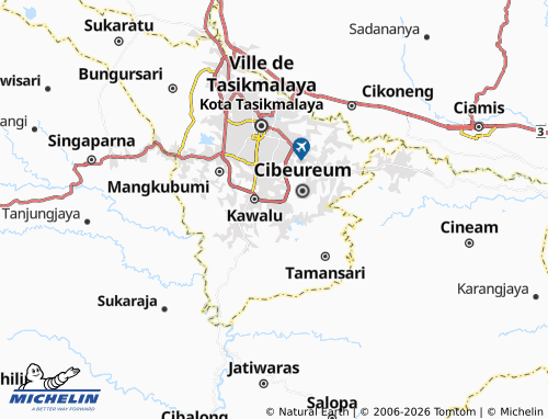 MICHELIN Mulyasari map - ViaMichelin