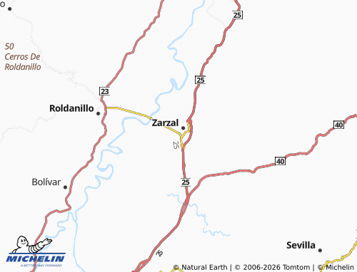 Mapa MICHELIN Los Lagos - ViaMichelin
