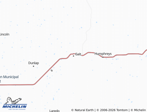 Carte MICHELIN Galt - ViaMichelin