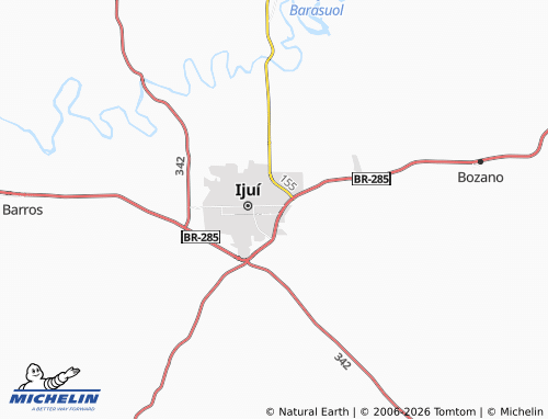 Mapa MICHELIN Sol Nascente - ViaMichelin
