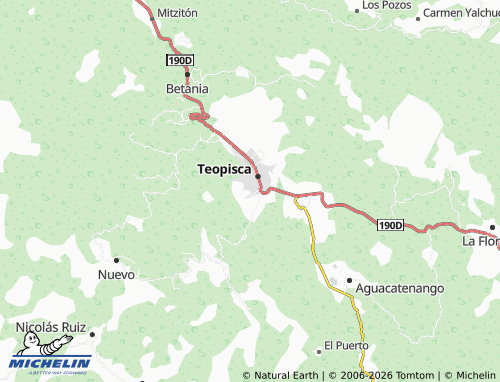 Mapa MICHELIN El Mirador - ViaMichelin