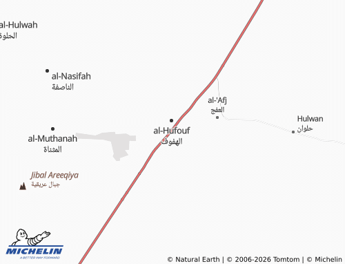 MICHELIN-Landkarte al-Rayaniya - ViaMichelin