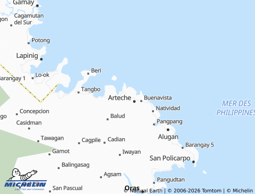 Mappa MICHELIN Carapdapan - ViaMichelin