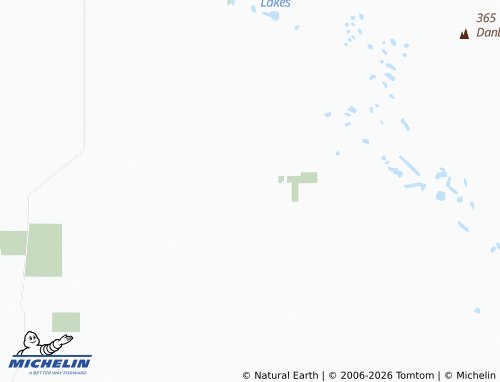 Mapa MICHELIN North Baandee - ViaMichelin