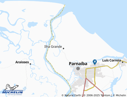 MICHELIN-Landkarte Ilha Grande - ViaMichelin