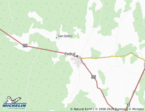 Mapa MICHELIN Antigua Guayulera - ViaMichelin