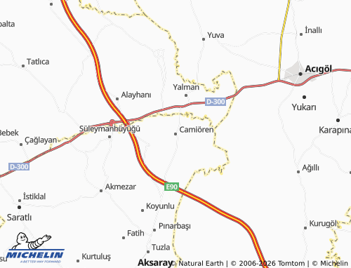 Mappa MICHELIN Camiören - ViaMichelin