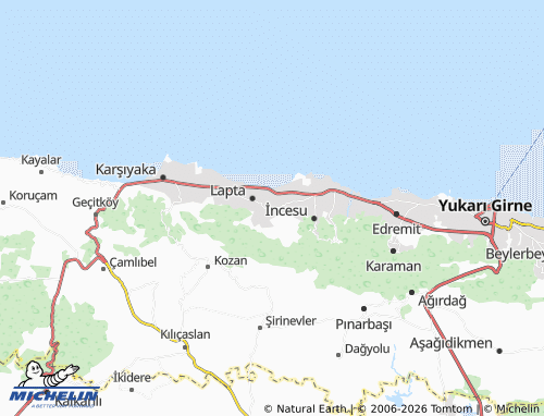 Mappa MICHELIN Lapta VI - ViaMichelin
