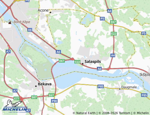 Kaart MICHELIN Tilderi - ViaMichelin