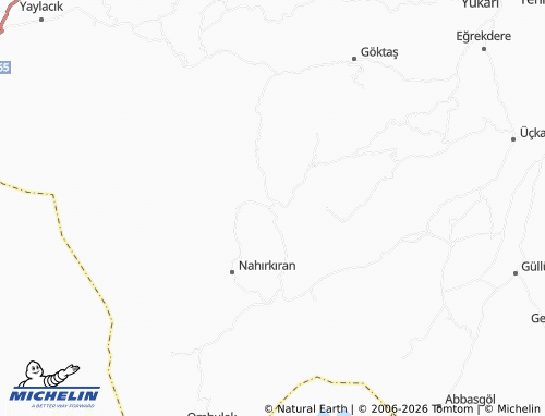 MICHELIN Canderviş map - ViaMichelin