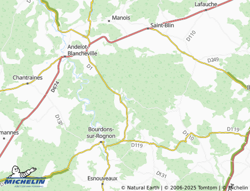 Carte MICHELIN Écot-la-Combe - ViaMichelin