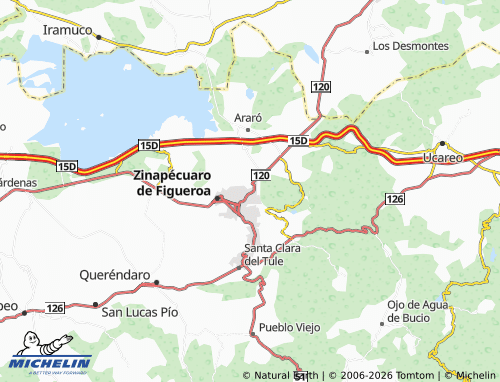 Mapa MICHELIN Colonia San Juan - ViaMichelin