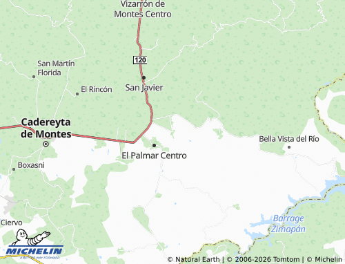 Mappa MICHELIN San Antonio de la Cañada - ViaMichelin