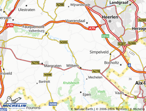 MICHELIN Wijlre map - ViaMichelin