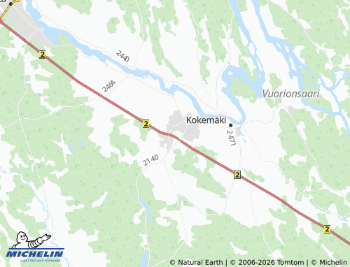 MICHELIN Haanmäki map - ViaMichelin