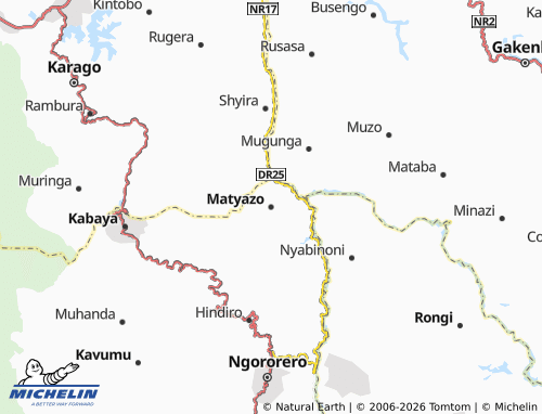 MICHELIN-Landkarte Matyazo - ViaMichelin