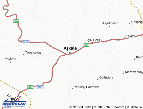 MICHELIN Bahçelievler map - ViaMichelin