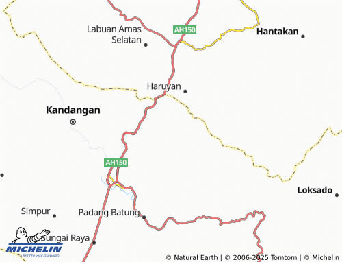 MICHELIN Telaga Langsat map - ViaMichelin