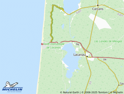 MICHELIN-Landkarte Carreyre - ViaMichelin