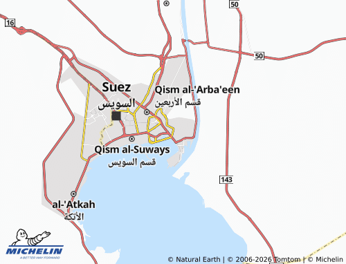 Mapa MICHELIN Shiyakhah Thaniyah - ViaMichelin