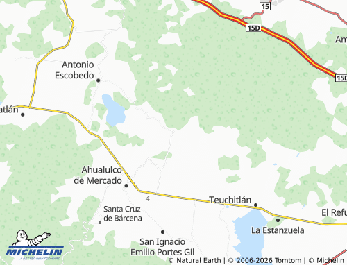Mapa MICHELIN Chapulimita - ViaMichelin