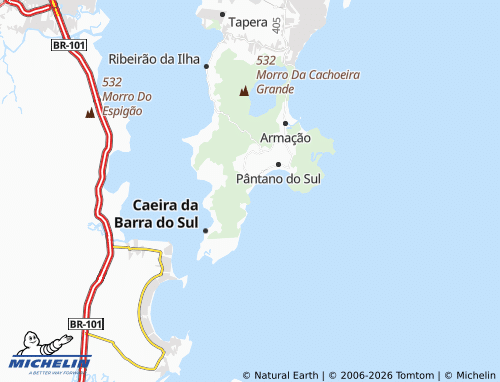 Mapa MICHELIN Rio das Pacas - ViaMichelin