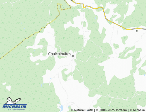MICHELIN Chalchihuites map - ViaMichelin