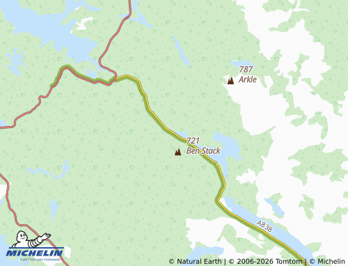 Carte MICHELIN Lochstack Lodge - ViaMichelin