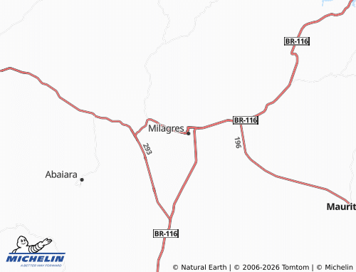 MICHELIN Eucaliptos map - ViaMichelin