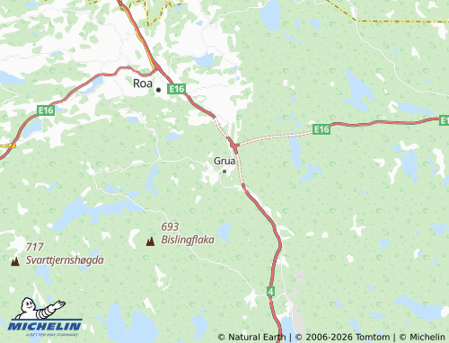 Mappa MICHELIN Grua - ViaMichelin
