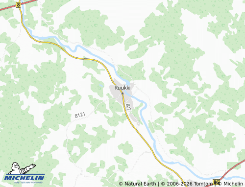 Carte MICHELIN Ruukki - ViaMichelin