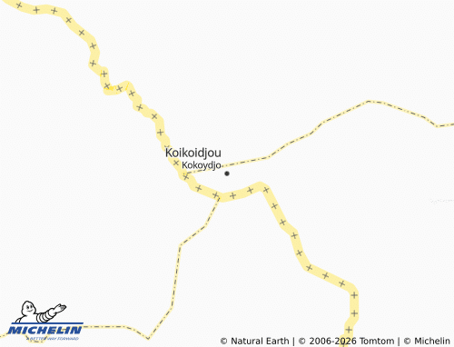 Carte MICHELIN Koikoidjou - ViaMichelin