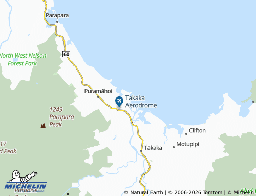 Mapa MICHELIN Rangihaeata - ViaMichelin