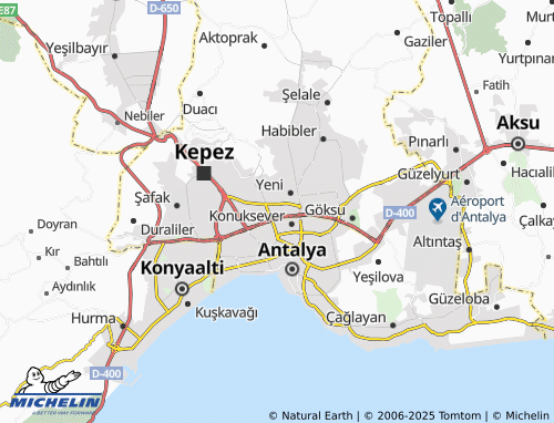 MICHELIN Karşıyaka map - ViaMichelin