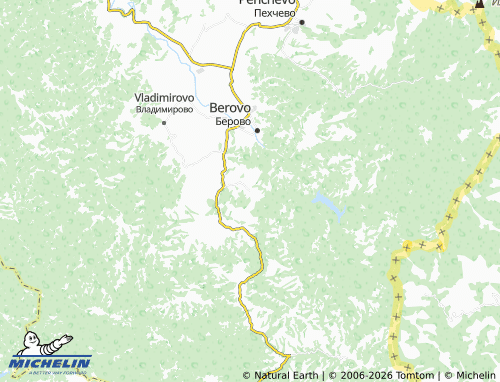 Mapa MICHELIN Ratevo - ViaMichelin