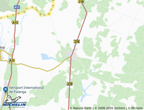 Mapa MICHELIN Darbėnai - ViaMichelin