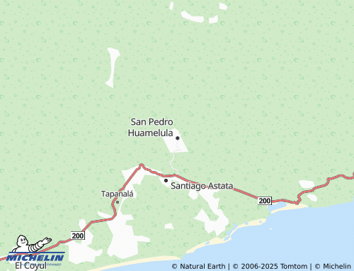 MICHELIN Santo Niño map - ViaMichelin