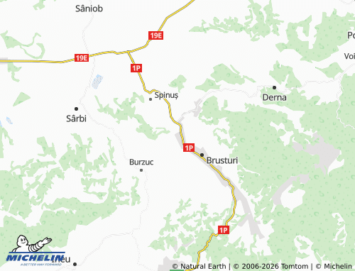 MICHELIN Păulești map - ViaMichelin