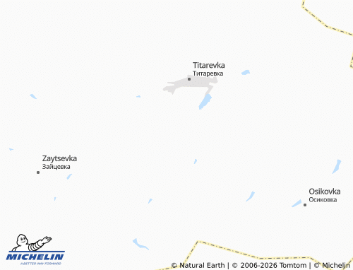 Mapa MICHELIN Fedorovka - ViaMichelin
