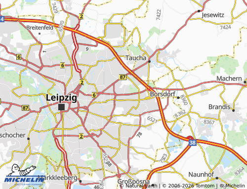 Carte MICHELIN Paunsdorf - ViaMichelin