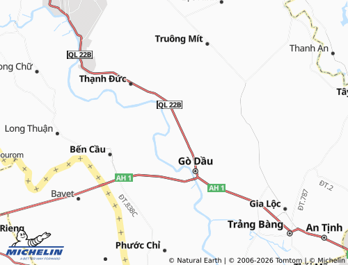 Mapa MICHELIN Phước Trạch - ViaMichelin