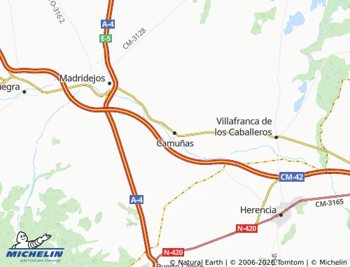 MICHELIN Camuñas map - ViaMichelin