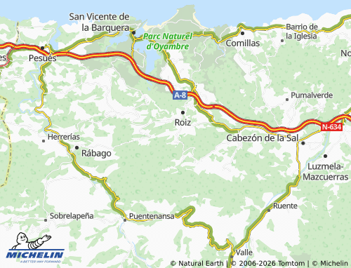 Kaart MICHELIN La Vega - ViaMichelin