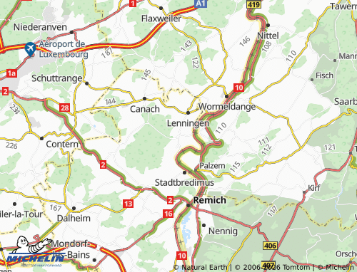 MICHELIN-Landkarte Greiveldingen - ViaMichelin