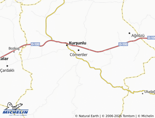 MICHELIN Iğdır map - ViaMichelin